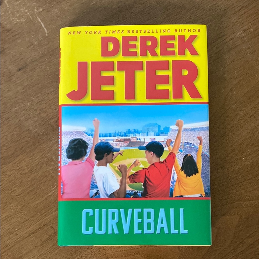 Derek Jeter 'Curveball' Book - 2018 First Edition
